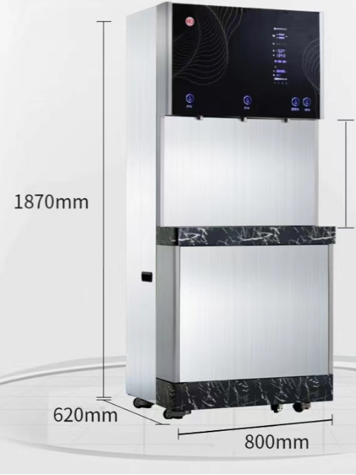 三龍頭沸騰式隨芯型商用電開水器（雙開一冰一直飲）